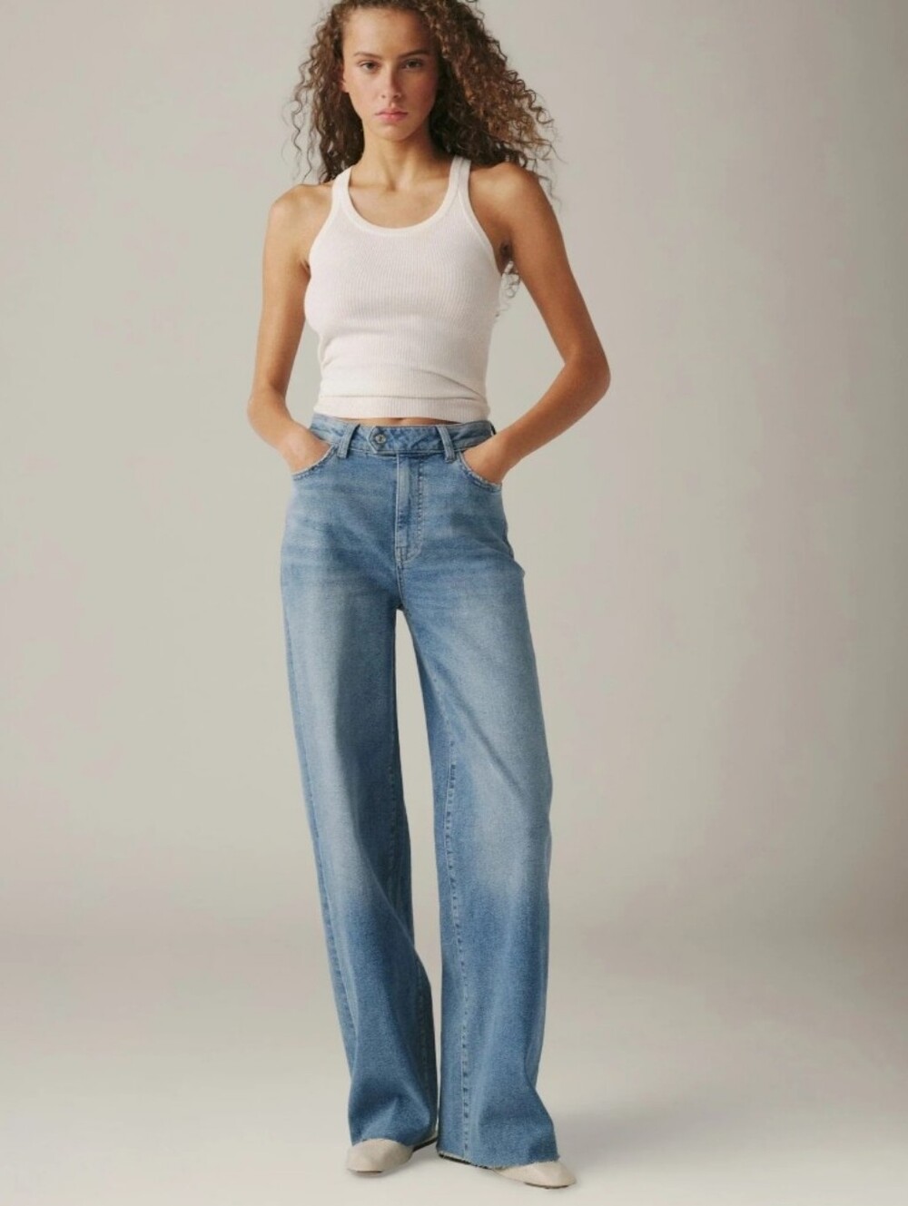 Warp + Weft NCE COTE wide Leg Nwt Size 26